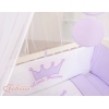 Biancheria per Culla Fianco Letto 6 parti Lilla Little Prince/Princess