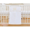 Borsa per Pannolini per Lettino Bambini Bianca Little Prince/Princess