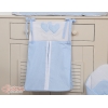 Borsa per Pannolini per Lettino Bambini Blu Cuori