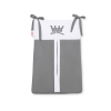 Borsa Portaoggetti Pannolini per Lettino Antracite Little Prince/Princess