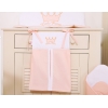 Borsa Portaoggetti Pannolini per Lettino Rosa Cipria Little Prince/Princess