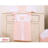 Borsa Portaoggetti Pannolini per Lettino Rosa Cipria Little Prince/Princess