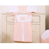Borsa Portaoggetti Pannolini per Lettino Rosa Cipria Little Prince/Princess