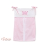 Borsa Portaoggetti Pannolini per Lettino Rosa Little Prince/Princess