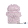 Carrozzina in Rattan per le Bambole Rosa Fiori Fiori