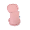 Carrozzina in Vimini Vintage Bambole Rosa Scuro