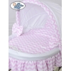 Cesta Vimini Neonato con Ruote