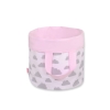 Cestino per i Giochi Doppia Faccia M Rosa Grigio Nuvole