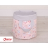 Cestino per i Giochi Doppia Faccia S Rosa Grigio Ballerine