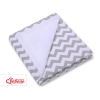 Coperta a Doppia Faccia per Seggiolino Auto Grigio Chevron