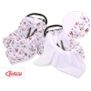 Coperta per Seggiolino Auto Bifacciale Rosa Rondini