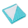 Coperta per Seggiolino Auto per Bambini Turchese Pois Bianchi