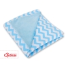 Copertina a Doppia Faccia per Seggiolino Auto Blu Chevron
