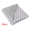 Copertina a Doppia Faccia per Seggiolino Auto Grigio Chevron