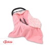 Copertina a Doppia Faccia per Seggiolino Auto Rosa Ballerine Rosa Cipria