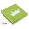 Copertina in Pile per Neonati Verde Little Prince/Princess
