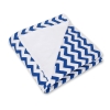 Copertina per Seggiolino Auto Bifacciale Blu Scuro Chevron