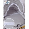 Culla Completa Neonato Vintage Retrò Grigio Vittoria