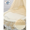 Culla di Vimini Drappeggio Isabella
