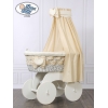 Culla di Vimini Drappeggio Isabella