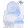 Culla in Rattan con Ruote Isabella
