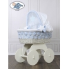 Culla in Rattan con Ruote Isabella