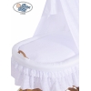Culla in Vimini con Baldacchino Carlotta