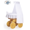 Culla in Vimini con Baldacchino Hanna
