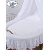 Culla in Vimini con Baldacchino Sofia