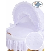 Culla in Vimini e Legno con Cappottina Carlotta