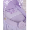 Culla per Bambole con Cappotta Lilla Little Prince/Princess