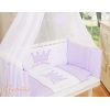 Culle Fianco Letto per Neonati con Zanzariera Lilla Little Prince/Princess