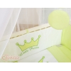 Culle Fianco Letto per Neonati con Zanzariera Verde Little Prince/Princess