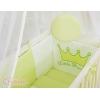 Culle Fianco Letto per Neonati con Zanzariera Verde Little Prince/Princess