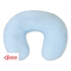 Cuscino Allattamento Blu a Strisce Cuori
