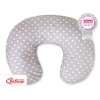 Cuscino Allattamento Grigio Pois Bianchi Cuori