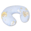 Cuscino Allattamento Neonati Blu