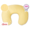 Cuscino Allattamento Neonati Giallo a Strisce Cuori