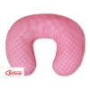 Cuscino Allattamento Neonati Rosa a Scacchi Cuori