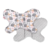 Cuscino Antiurto a Forma di Farfalla Grigio Riccio