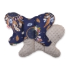 Cuscino Antiurto a Forma di Farfalla Marrone Blu Scuro Cacciatore di Sogni