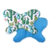 Cuscino Antiurto a Forma di Farfalla Turchese