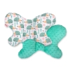 Cuscino Antiurto Anti Shock - Farfalla Menta Riccio