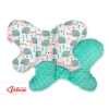 Cuscino Antiurto Anti Shock - Farfalla Menta Riccio