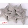 Cuscino con Sonaglio a Forma di Stella - Little Star Grigio