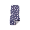 Cuscino Imbottito per Passeggino Grigio Blu Scuro Conigli