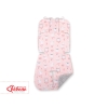 Cuscino Imbottito per Passeggino Rosa Grigio Ballerine