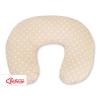Cuscino per Allattamento per Neonati Beige Pois Bianchi Cuori