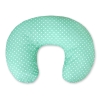 Cuscino per Allattamento per Neonati Menta Pois Bianchi Cuori