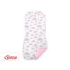 Cuscino per Passeggino Rosa Grigio Nuvole
